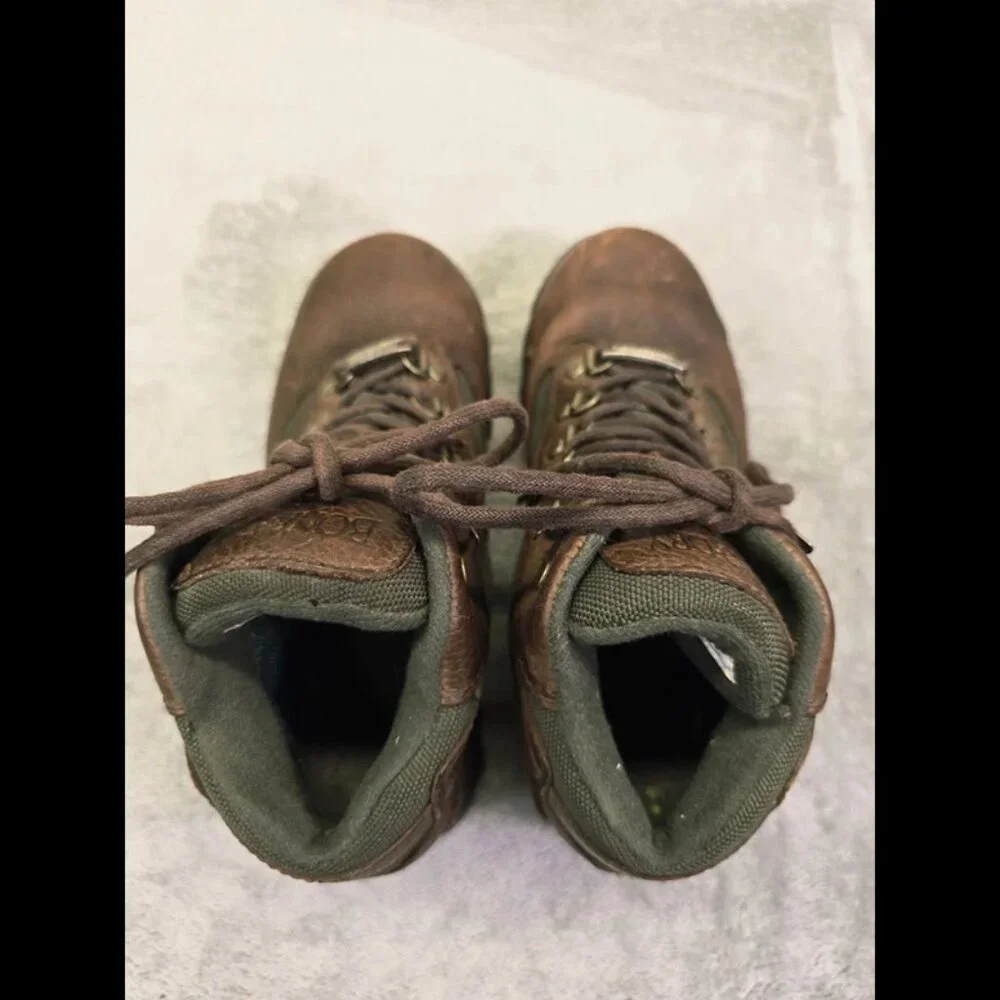 RedHead Bone Dry Boots Mens 7M Brown Leather Goretex Hiking I-1104‎
